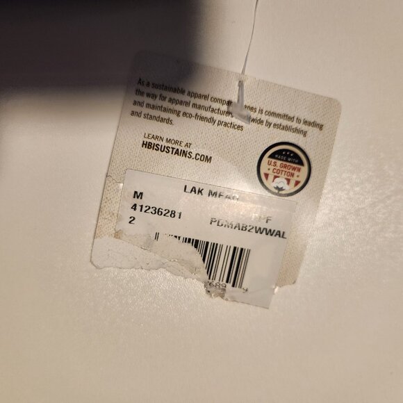 Lake Mead Tank Top Blue Hanes Comfort Wash Graphic Print Mens Medium NEW NWT - Picture 7 of 10